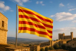 Le drapeau catalan : origines et significations