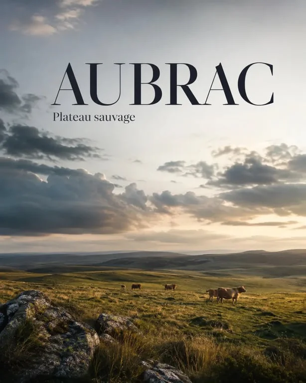 Guide aveyron : les grands paysages de l'Aubrac sous une lumière changeante